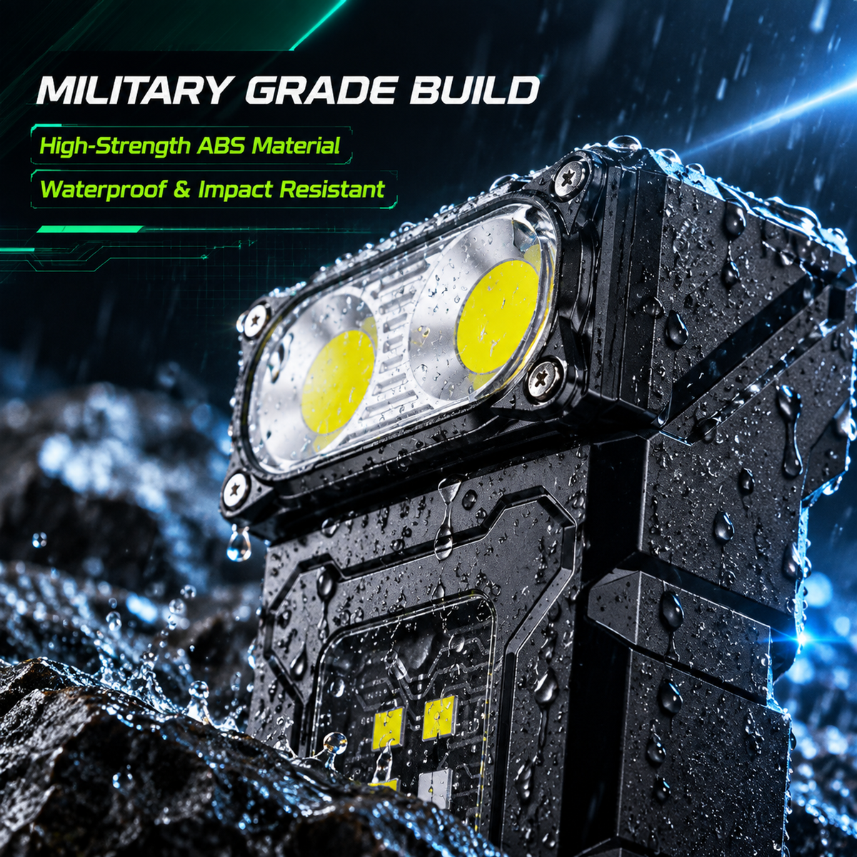 💥50% off ✅Outdoor Portable High Brightness Magnetic LED Emergency Flashlight
