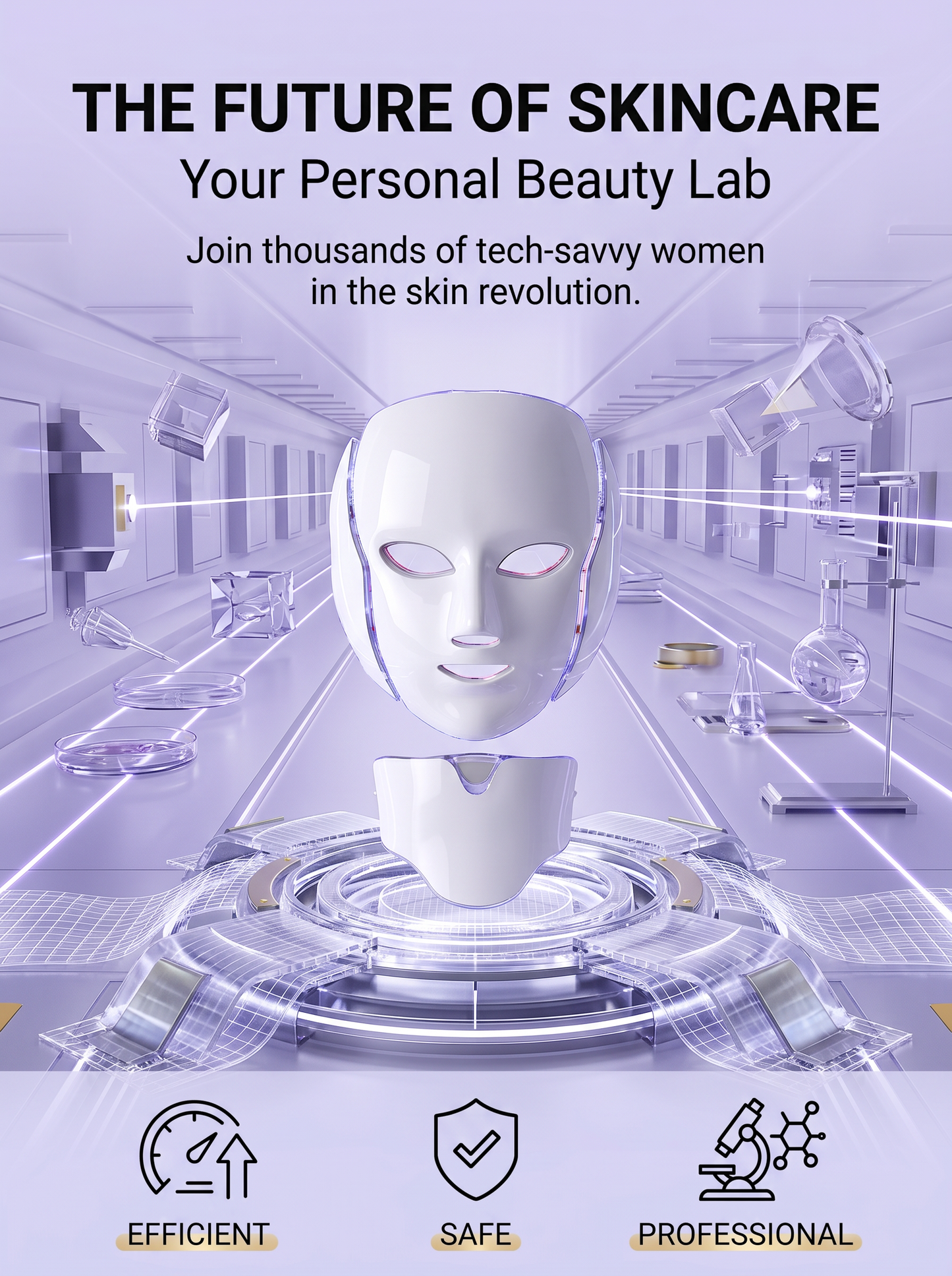 🔥🔥 Exclusive 50% Off — LED wireless red light therapy mask, salon-grade treatments from the comfort of your home and witness stunning results for your skin.