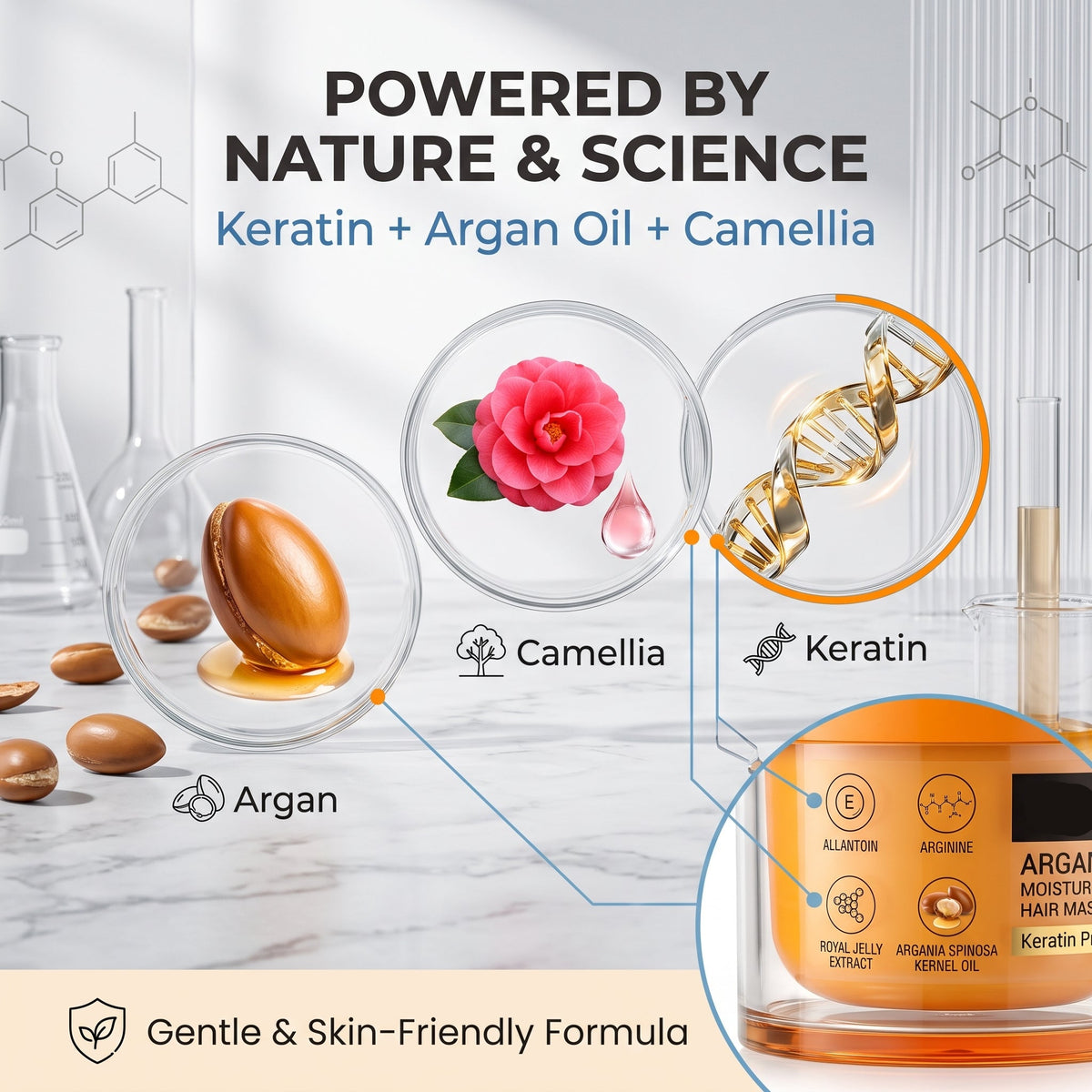 📢Last day！50% off Nourishing & Smoothing Hair Mask repairs dry, frizzy hair for a silky-smooth finish