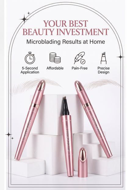 🔥Newest 2026 Eyebrow Pencil | 50% OFF Today🖌️ Waterproof Micro-Fork Brow Pencil – Natural Hair-Like Brows