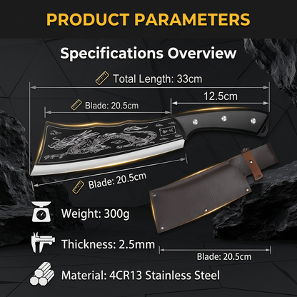 Dragon Knife For Meat & Vegetable Cutting (CK3)
