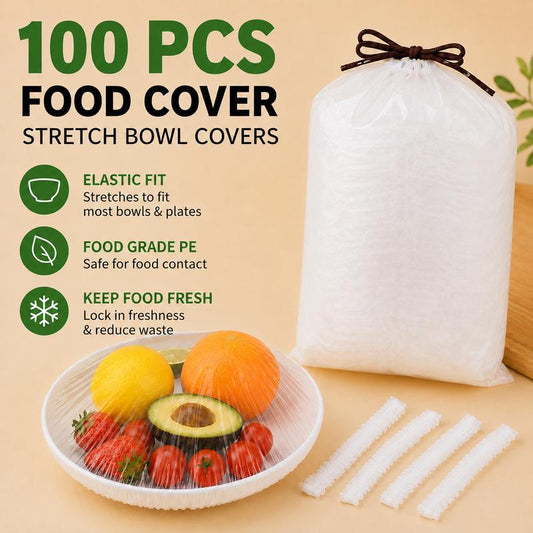 ⏰ Today Only! 🍲 Buy 1 Get 1 Free 🥗 Set of 100 Food Preservation Covers — keep your food fresh, well-protected, and ready to use whenever you need it! ✨