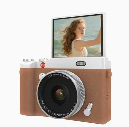 80% off Selling at a loss📸 WIKICO 4K Digital Camera for Photography & Content Creators ✨｜64MP, 3-Inch 180° Flip Screen, 18X Digital Zoom