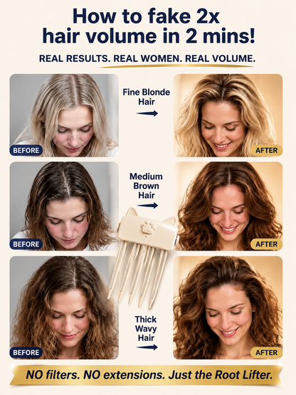 Say goodbye to flat hair! Get mega-volume with our Cordless Red Light Root Booster.