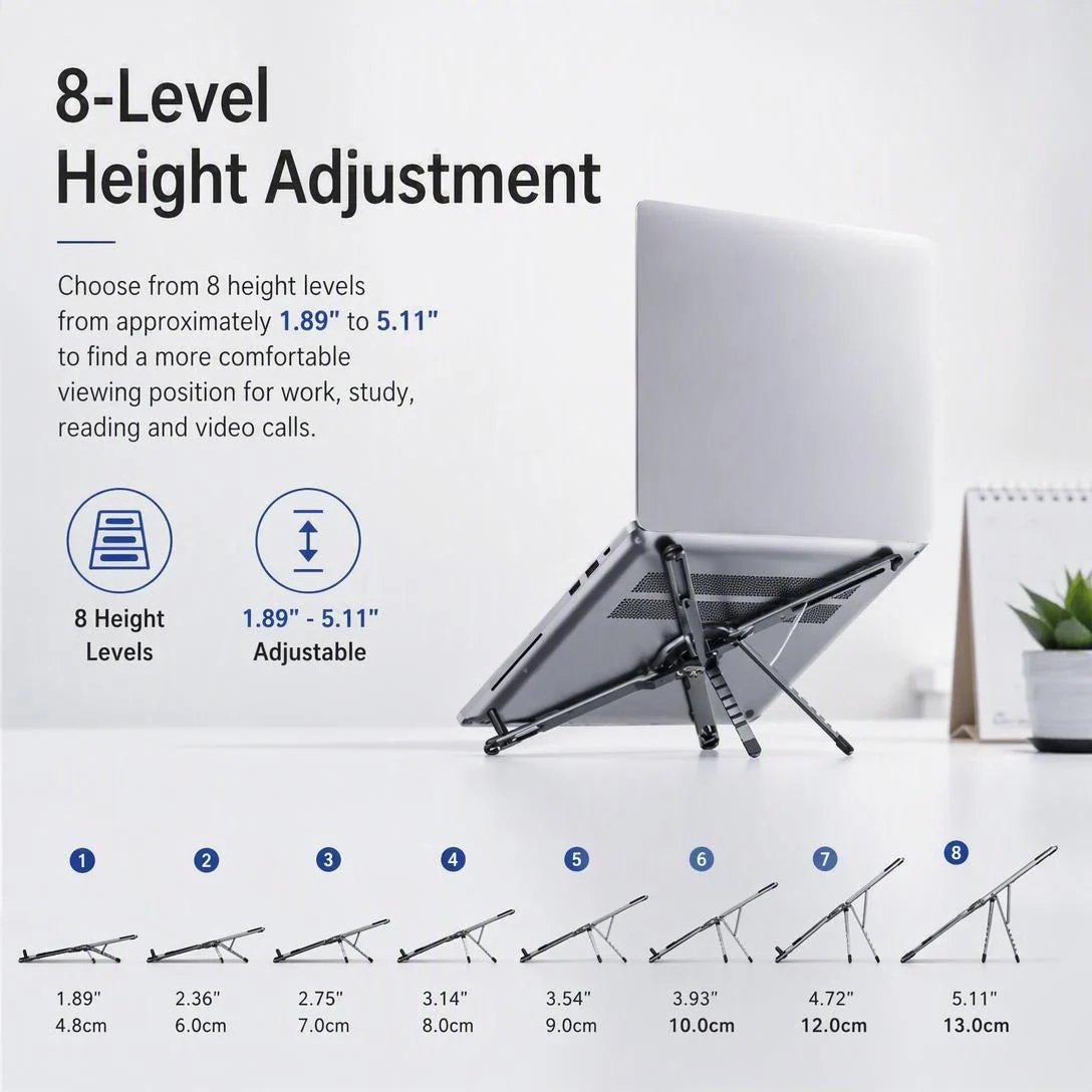 📢 Buy 1 Get 1 Free 🔥 Magnetic Portable Multi-Functional Stand for Tablets, Phones & Laptops