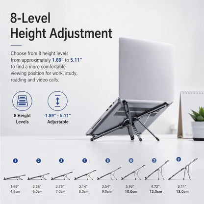 📢 Buy 1 Get 1 Free 🔥 Magnetic Portable Multi-Functional Stand for Tablets, Phones & Laptops