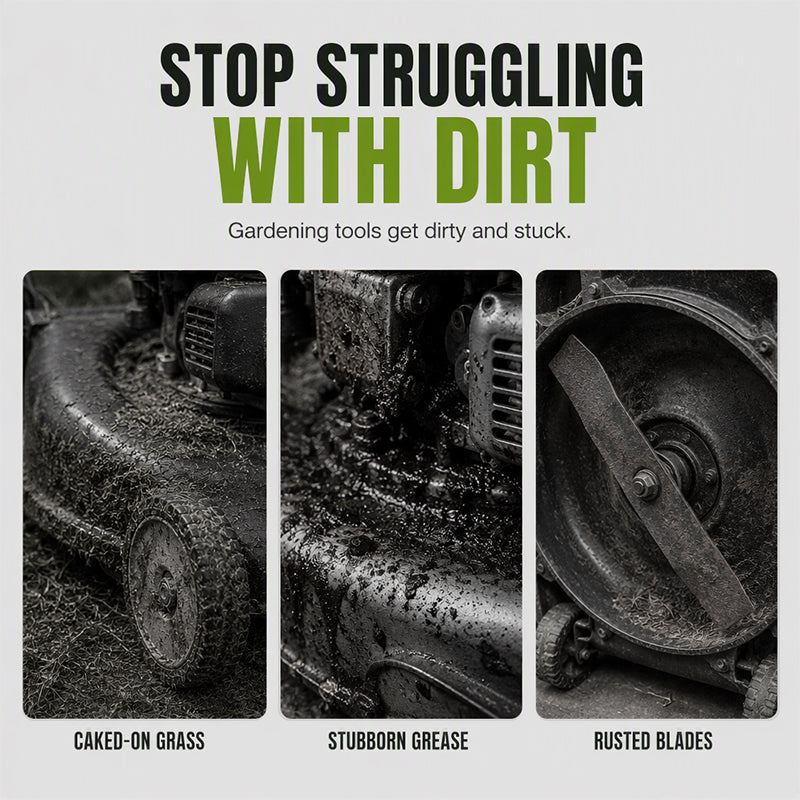 📢Buy one get one free heavy-duty lawnmower cleaner/degreaser