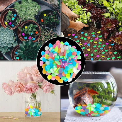 💥50%OFF💥🌈Colorful Glow-in-the-Dark Garden Stones
