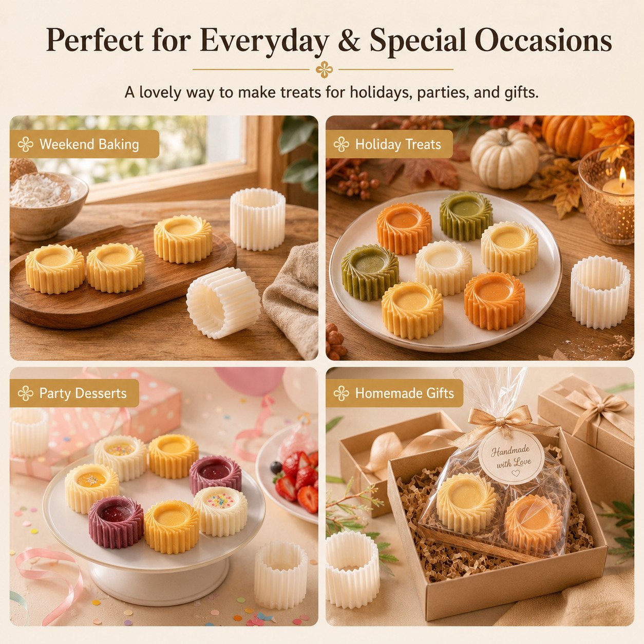 🔥Buy two get one free-Easy-Press Pastry & Cookie Mold
