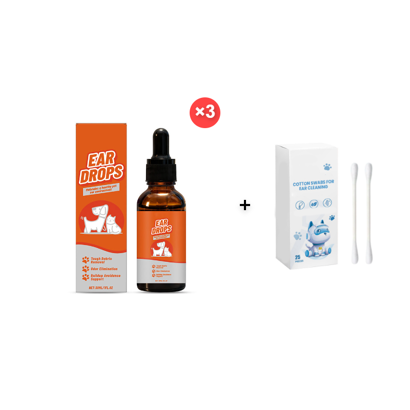 🐶🐱Natural Dog & Cat Ear Drop for Itching & Wax Build-Up