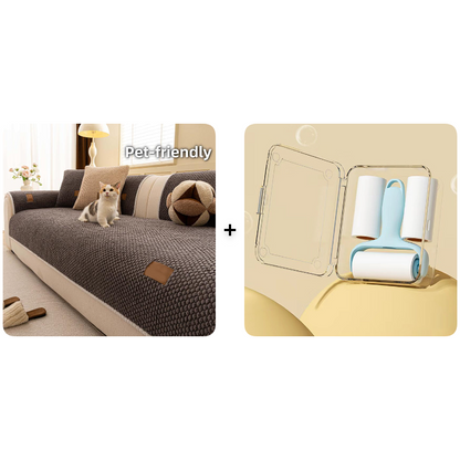 🛋️ Thickened Non-Slip Sofa Cover – Ultra-Soft, Washable & Pet-Friendly, 3 Colours ✨🐾
