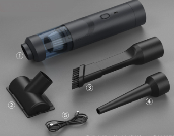 🧹 Brushless Handheld Wireless Car Vacuum Cleaner, Suction & Blowing Dual Purpose, Pet Hair Collector, Portable Dust Remover for Car Interior & Home Cleaning