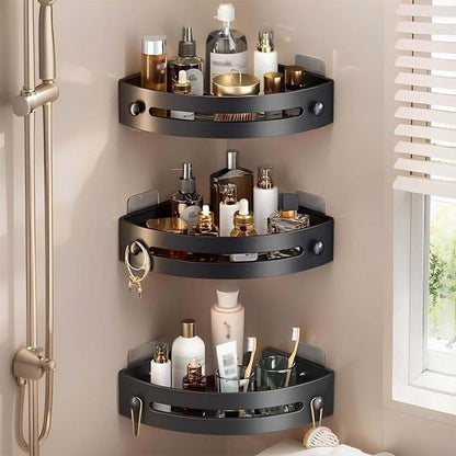🌟Best-Seller | A Household Essential | Drill-Free Triangular Shower Shelf