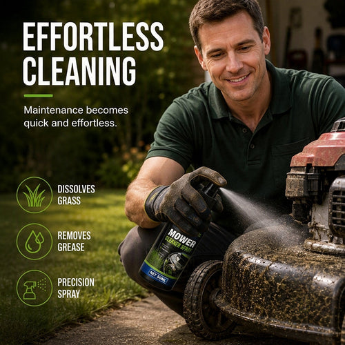 📢Buy one get one free heavy-duty lawnmower cleaner/degreaser