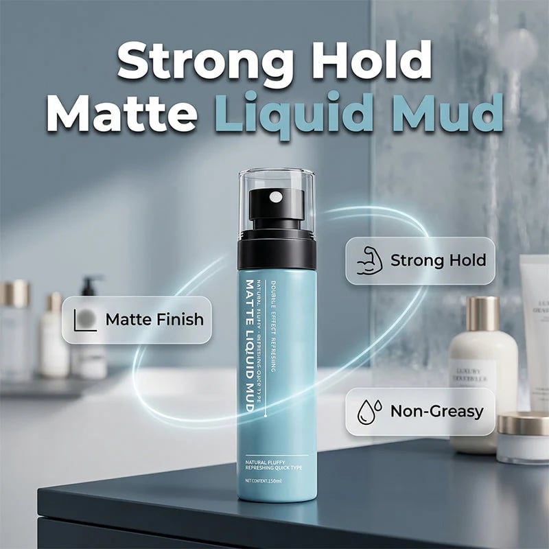 🔥🔥Newest 2026 liquid hair clay: natural ingredients, fresh fragrance.
