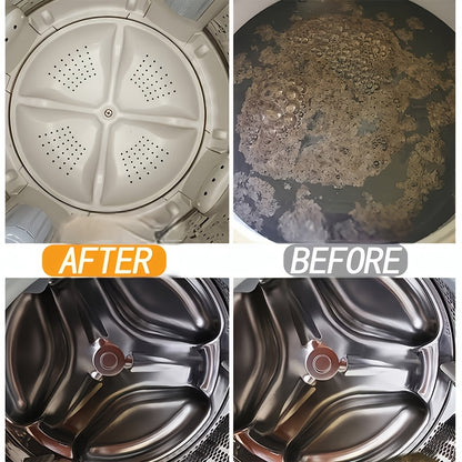 🔥Washing Machine Tub Cleaning Effervescent Tablets — Stain removal, descaling, and deodorizing for fully automatic washing machines.