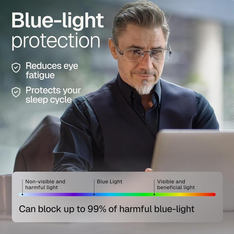 🔥New 2026 models available! Buy one get one free!👓 Anti-blue light smart photochromic reading glasses
