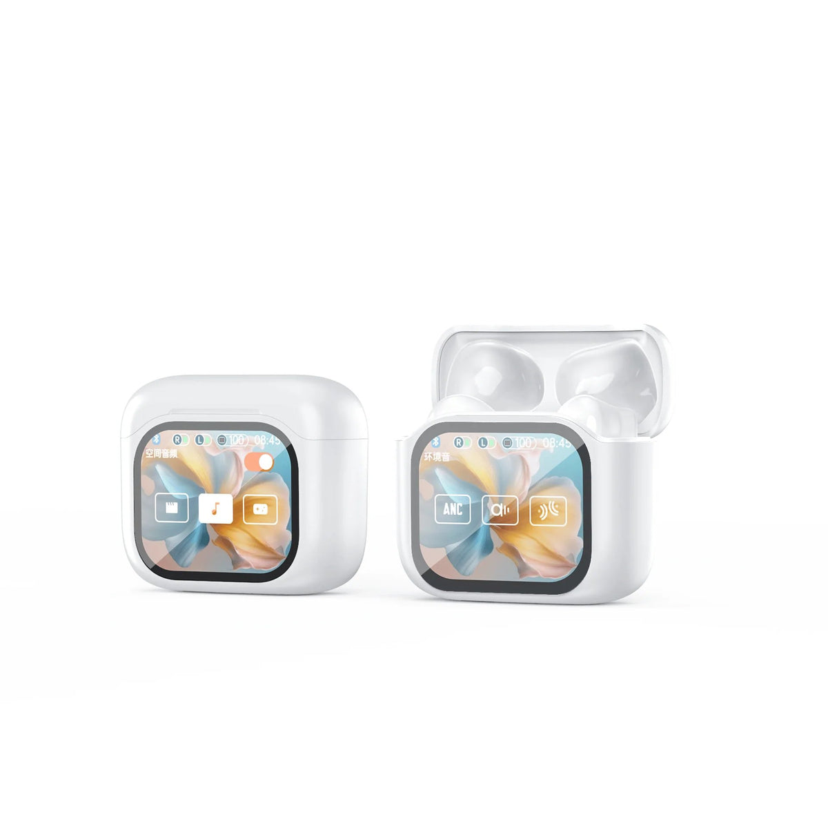 🎁🔥Wireless Bluetooth translation earbuds with LED display (compatible with iOS and Android devices)