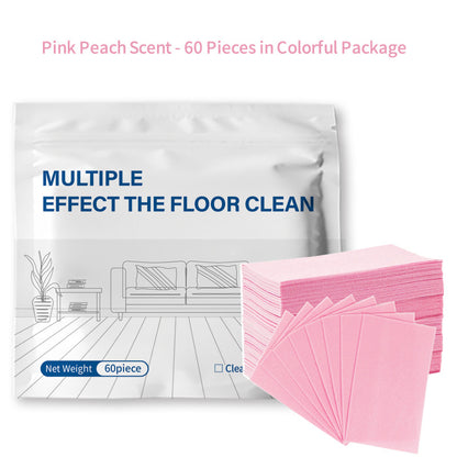 🧹 50% OFF NOW!✨ 60-Pieces Multi-Effect Floor Cleaning Sheets – Powerful Stain Removal & Fresh Scent 🌿