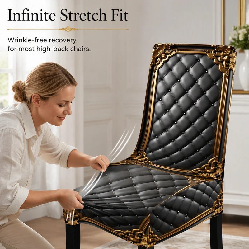 📢📢 Buy 3, get 3 free!! ⏰ Washable, stretchy chair cover – Snug-fitting, durable, and easy to clean ✨
