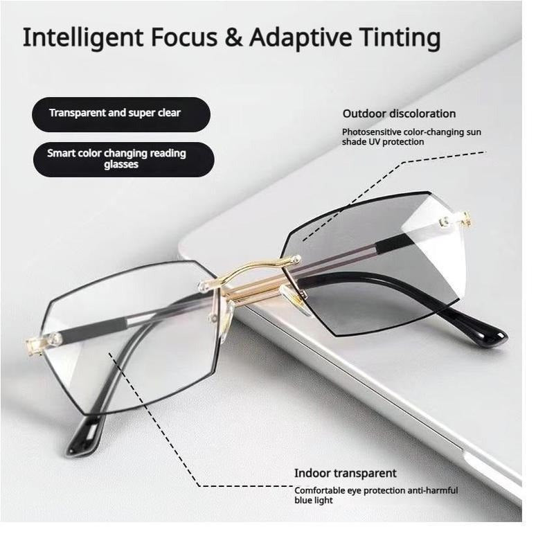 🔥New 2026 models available! Buy one get one free!👓 Anti-blue light smart photochromic reading glasses