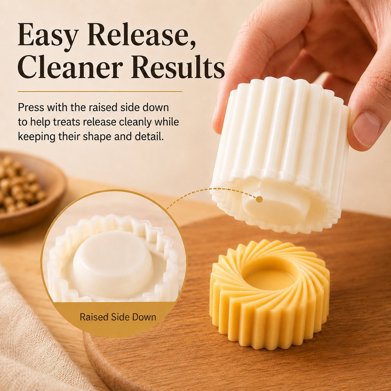 🔥Buy two get one free-Easy-Press Pastry & Cookie Mold