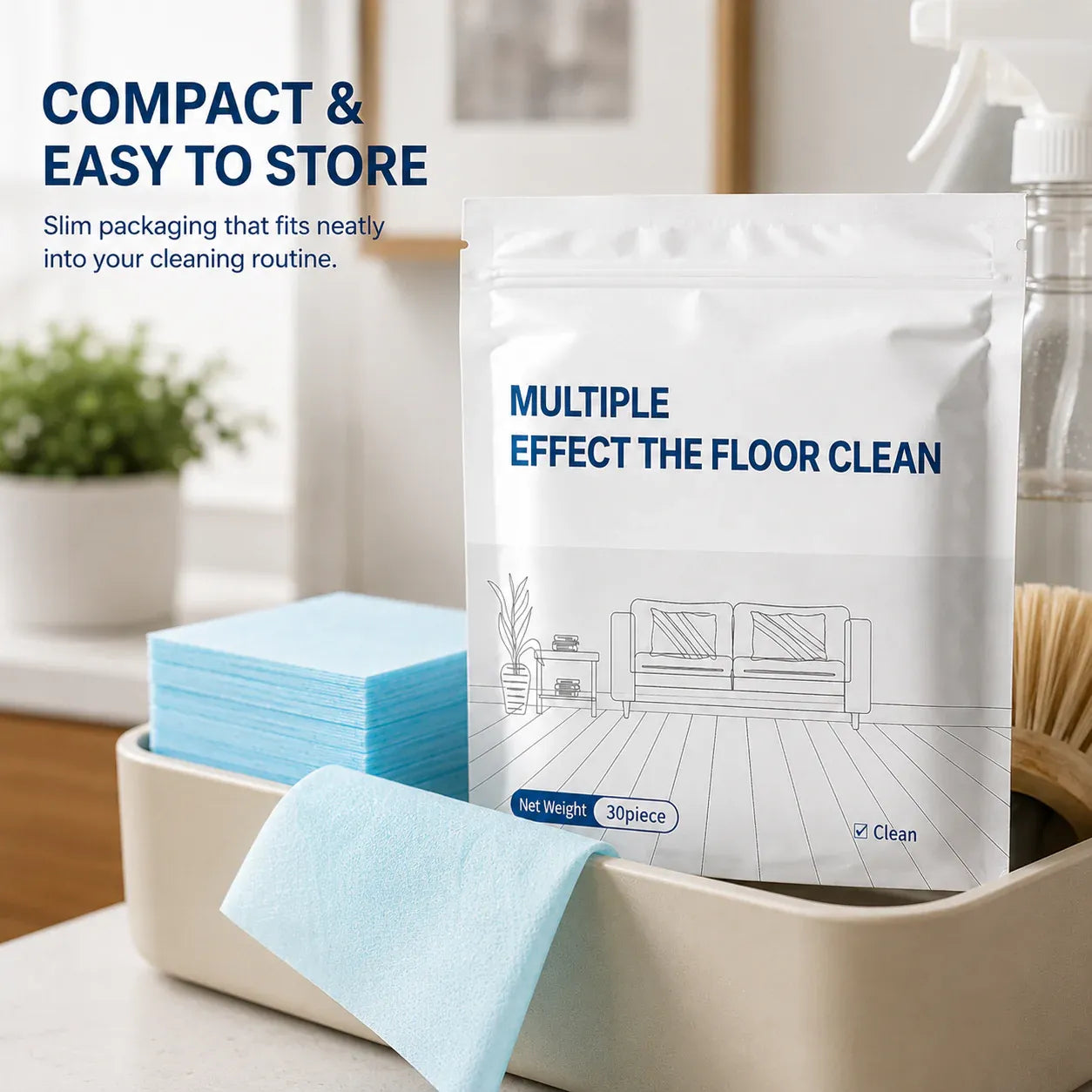 Newest 2026 Home Cleaning Tablets|Floor Cleaning Tablets Multi-Surface Antibacterial Cleaner