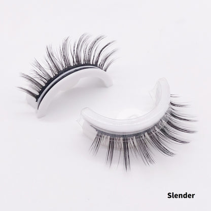 🌺Glue-Free Self-Adhesive Lashes – 3-Second, Natural & Reusable