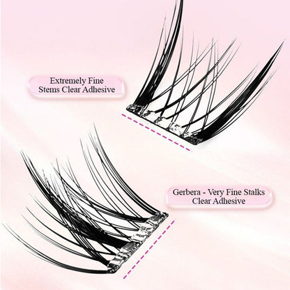 Waterproof Glue-free Realistic False Eyelashes💕