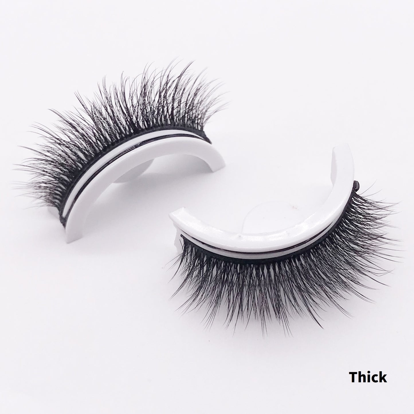 🌺Glue-Free Self-Adhesive Lashes – 3-Second, Natural & Reusable