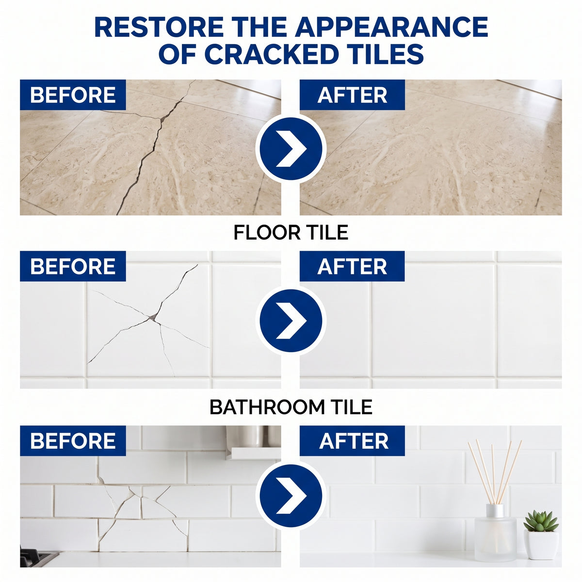 💕Buy 1 Get 1 Free🏠🛠Twin-Tube Ceramic Tile Repair Paste
