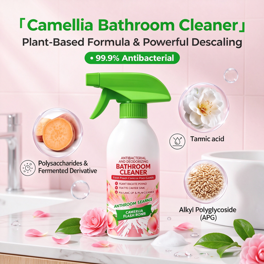🔥 50% Off 🔥 Multi-Purpose Bathroom Cleaner – Powerful Stain Removal