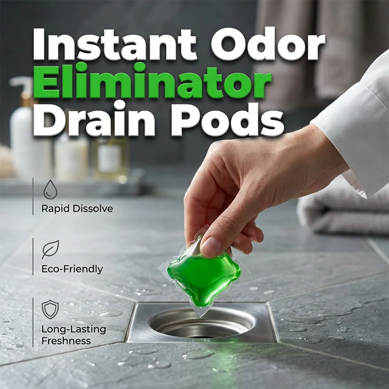 💥New Product Launch Special 50 off ✅Bio-Enzyme Drain Odor Eliminator Pods