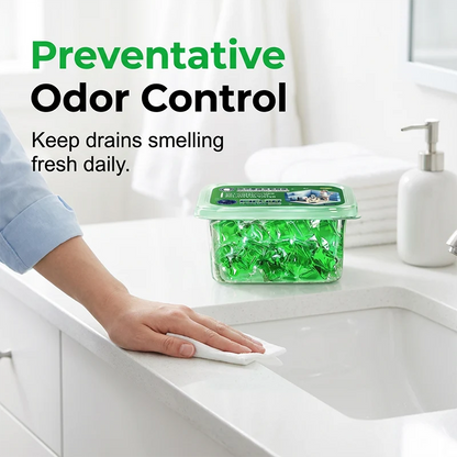 💥New Product Launch Special 50 off ✅Bio-Enzyme Drain Odor Eliminator Pods