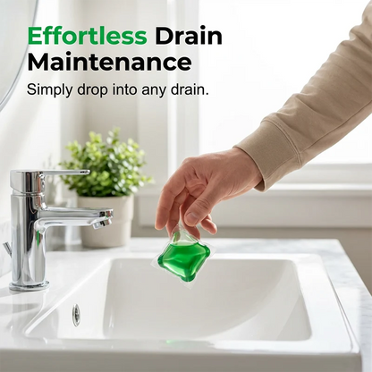 💥New Product Launch Special 50 off ✅Bio-Enzyme Drain Odor Eliminator Pods