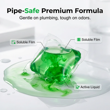 💥New Product Launch Special 50 off ✅Bio-Enzyme Drain Odor Eliminator Pods