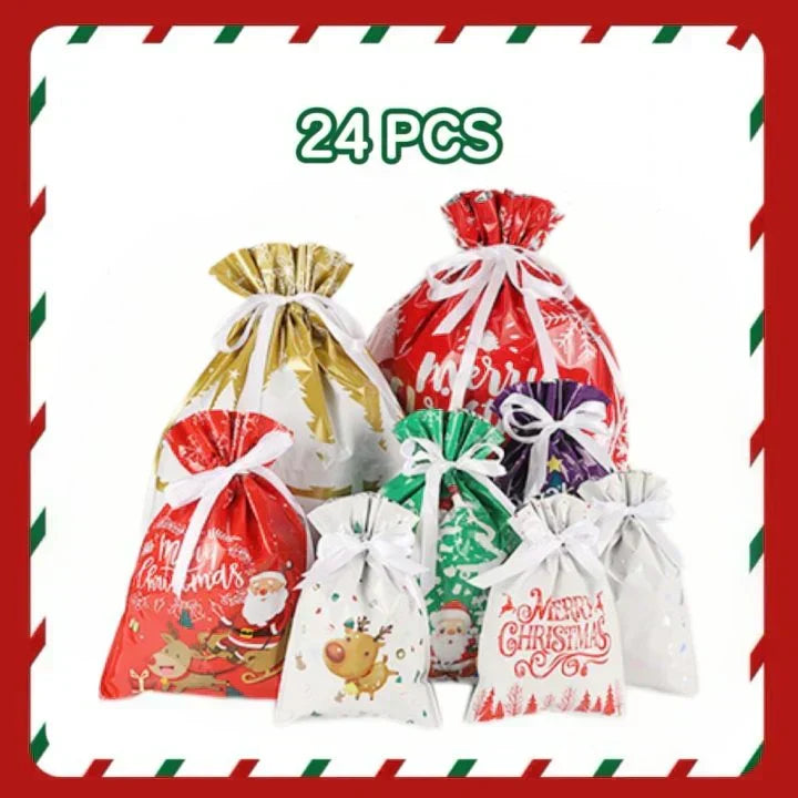 🎅🎄Limited-time 50% off Christmas drawstring gift bags🎁