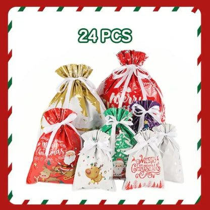🎅🎄Limited-time 50% off Christmas drawstring gift bags🎁
