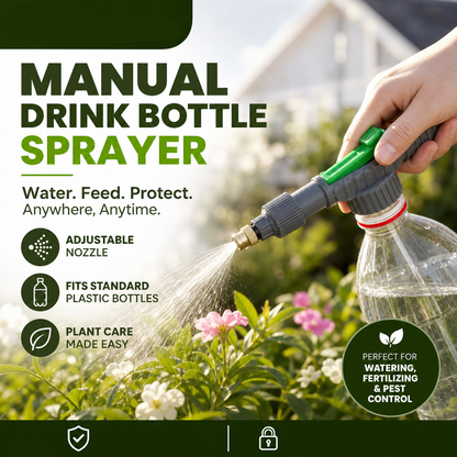 🌿Enjoy 50% off now! Buy one get one free！Manual beverage bottle sprayer with adjustable nozzle