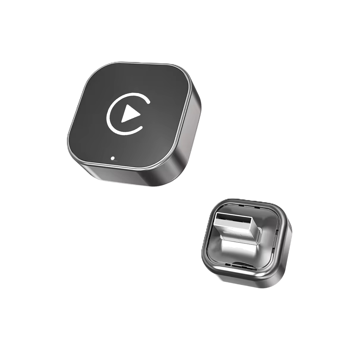 2-in-1 Wireless CarPlay & Android AutoAdapter: No More Plugging In