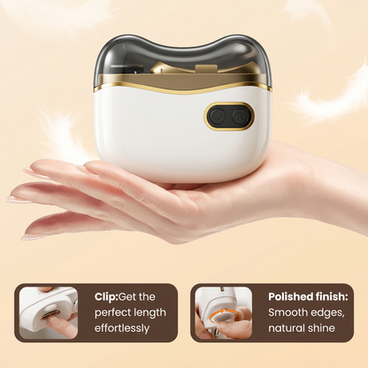 💥50% Off Limited Offer 🔥2‑in‑1 Electric Nail Clipper & Polisher ✨Safe for Baby & Adults