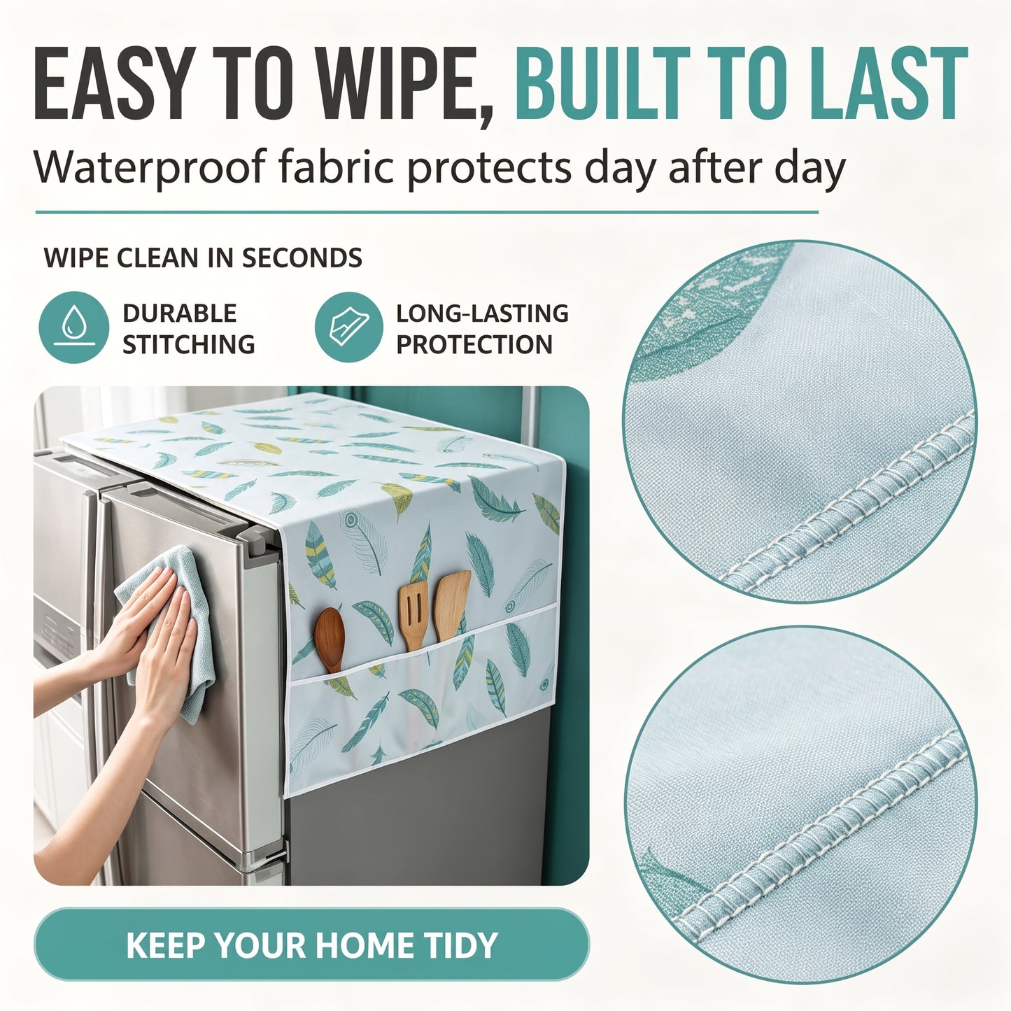🔥Buy one get one free for a limited time - Dust cover with storage function