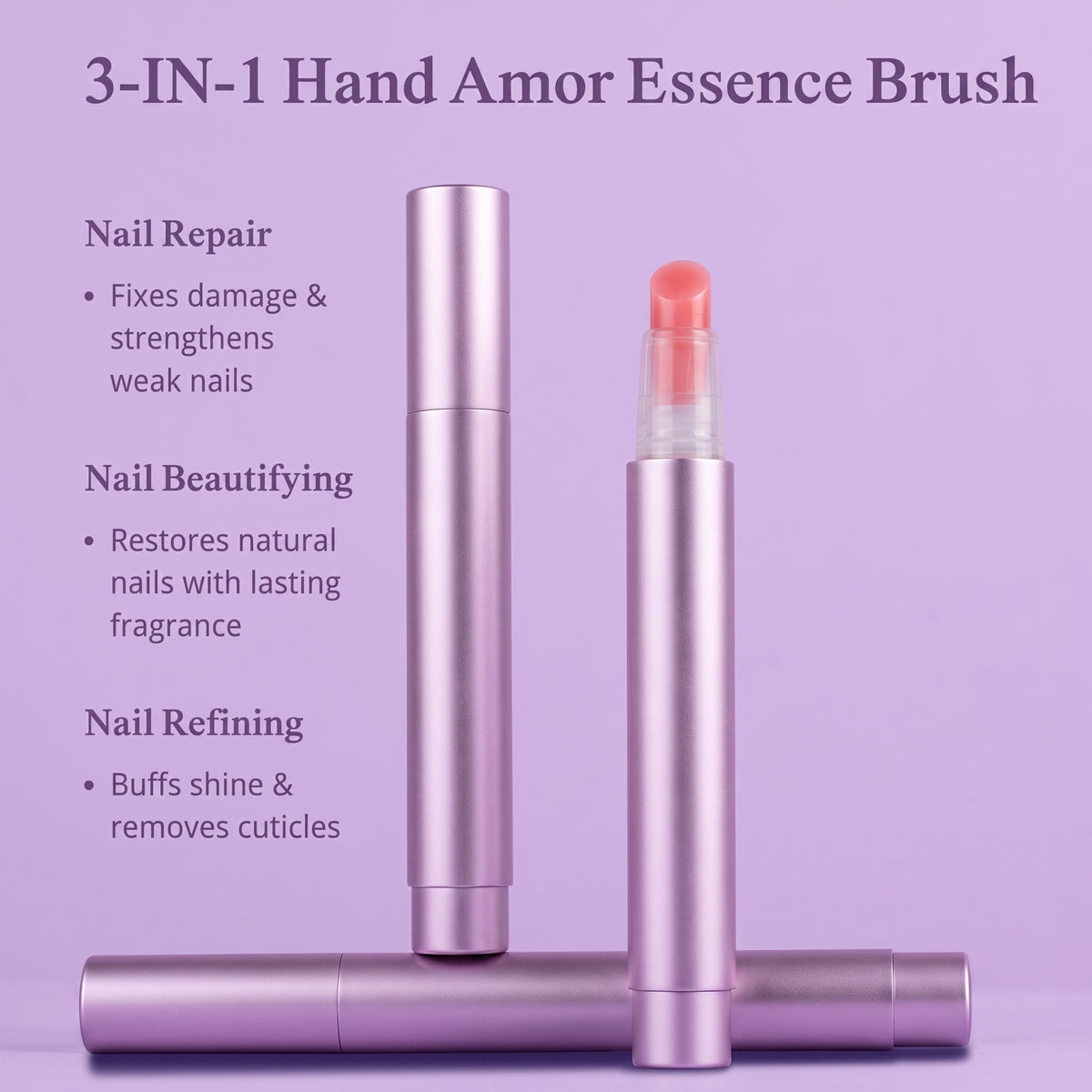 🔥Buy 2 get 1 free-Newly upgraded 3-in-1 nail essence pen