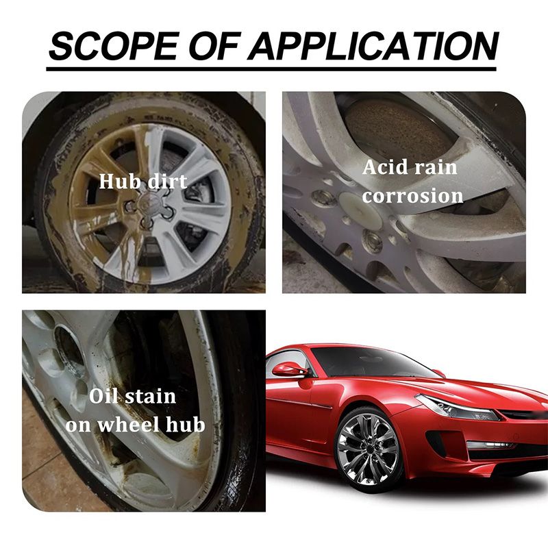50% off! Over 200,000 units sold this month! 🚗👍 Car wheel cleaning agent 🔥
