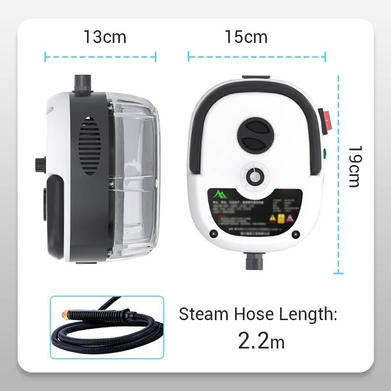 🔥2500W High-Pressure Steam Cleaner – Deep Clean Every Surface Effortlessly