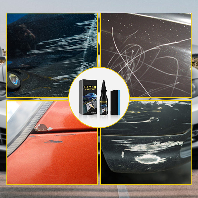 💥Buy One, Get One Free 🚗Effective Car Scratch Remover with Sponge