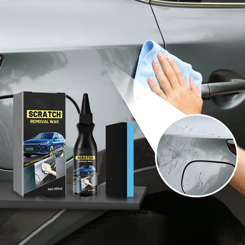 💥Buy One, Get One Free 🚗Effective Car Scratch Remover with Sponge