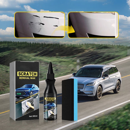 💥Buy One, Get One Free 🚗Effective Car Scratch Remover with Sponge