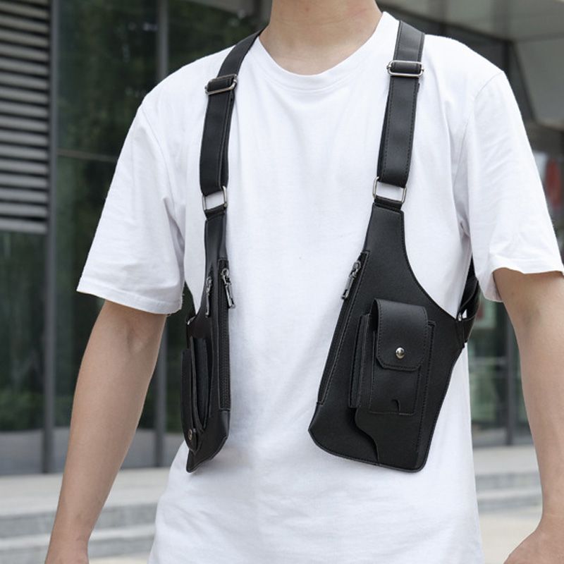 🔥2026 NEW HOT SALE 🔥Double shoulder strap multi-pocket outdoor anti-theft tactical bag