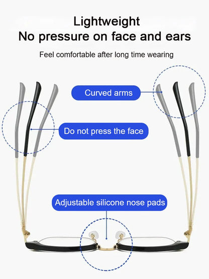 🔥🔥Hot Sale🔥Ultra Light Anti Blue Smart photochromic reading glasses（50% OFF）